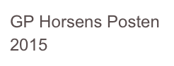 GP Horsens Posten 2015