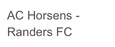 AC Horsens - Randers FC